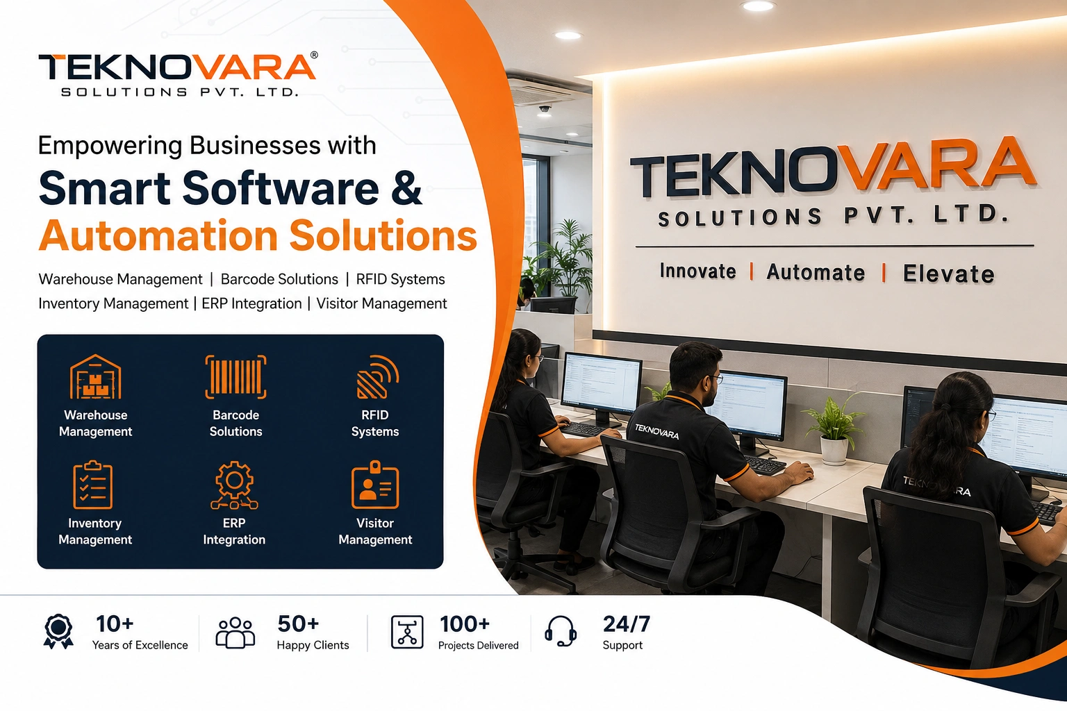 Teknovara Solutions Warehouse Management Software Company Chennai