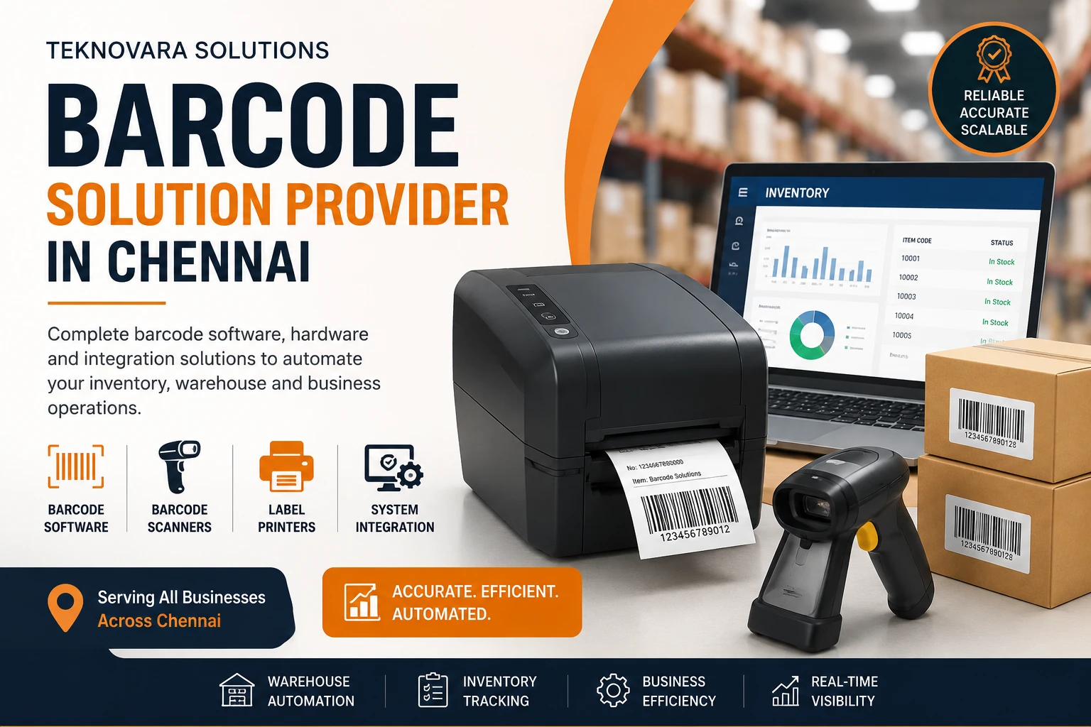 Barcode Solution Provider in Chennai