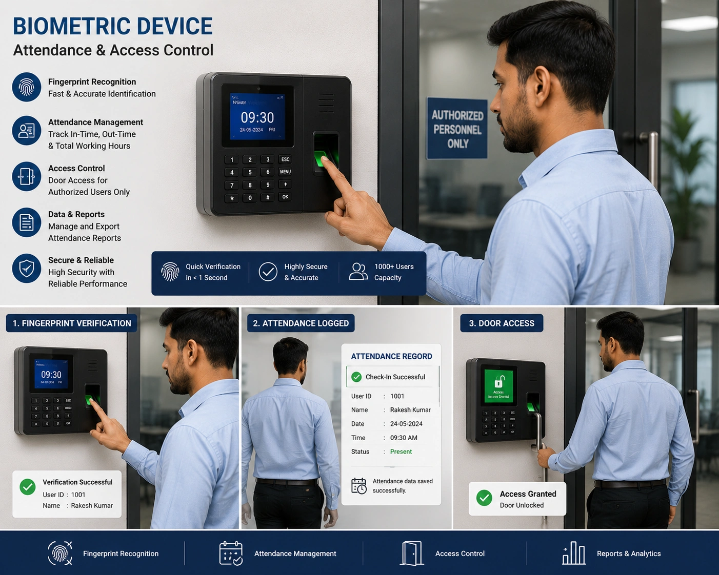 Biometric Attendance System