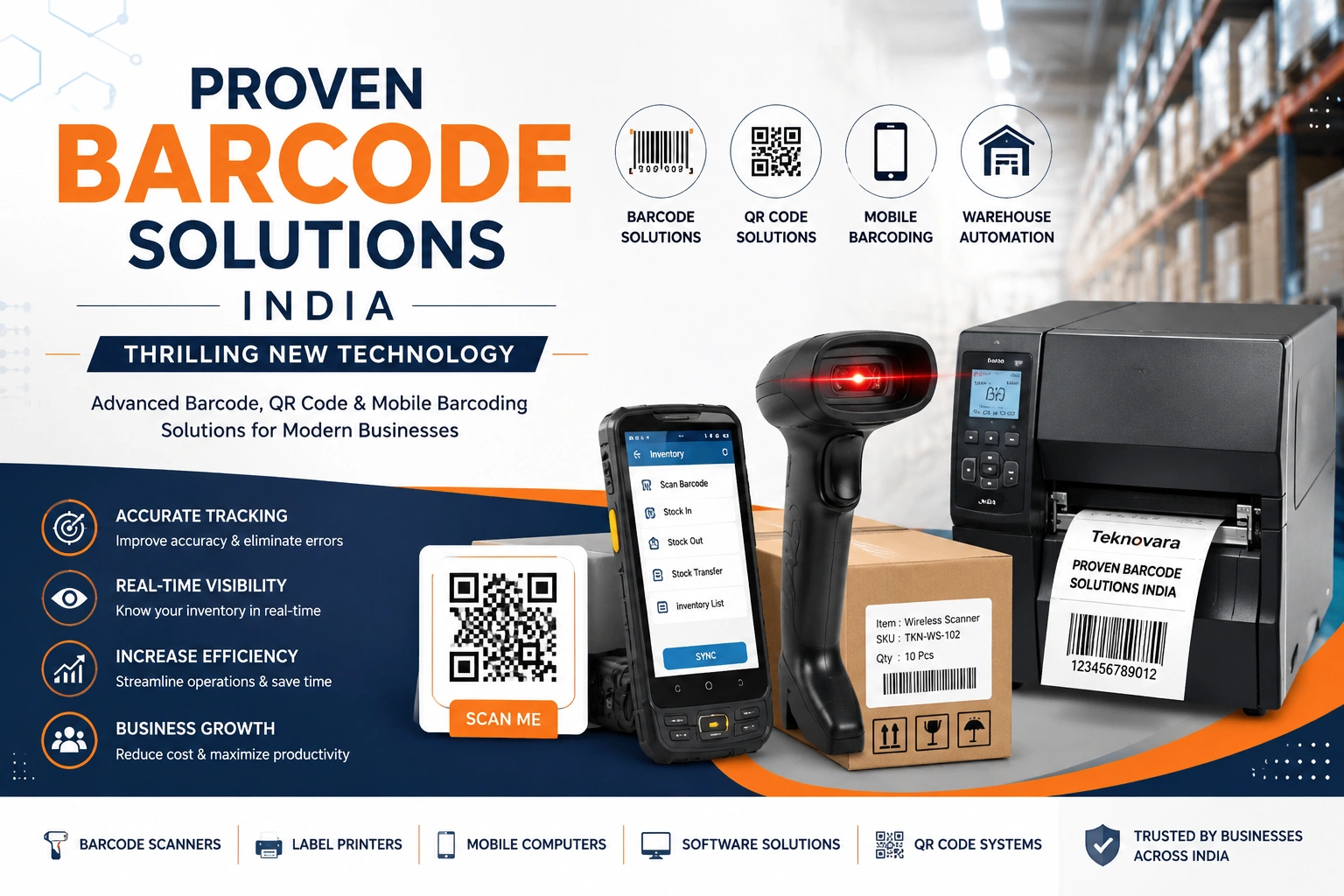 Proven Barcode Solutions Across India