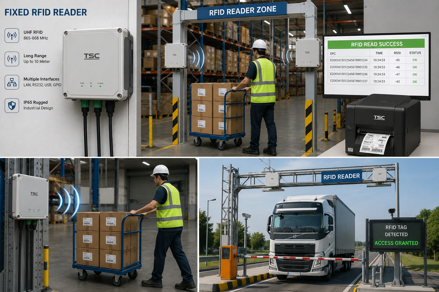 RFID Fixed Reader System
