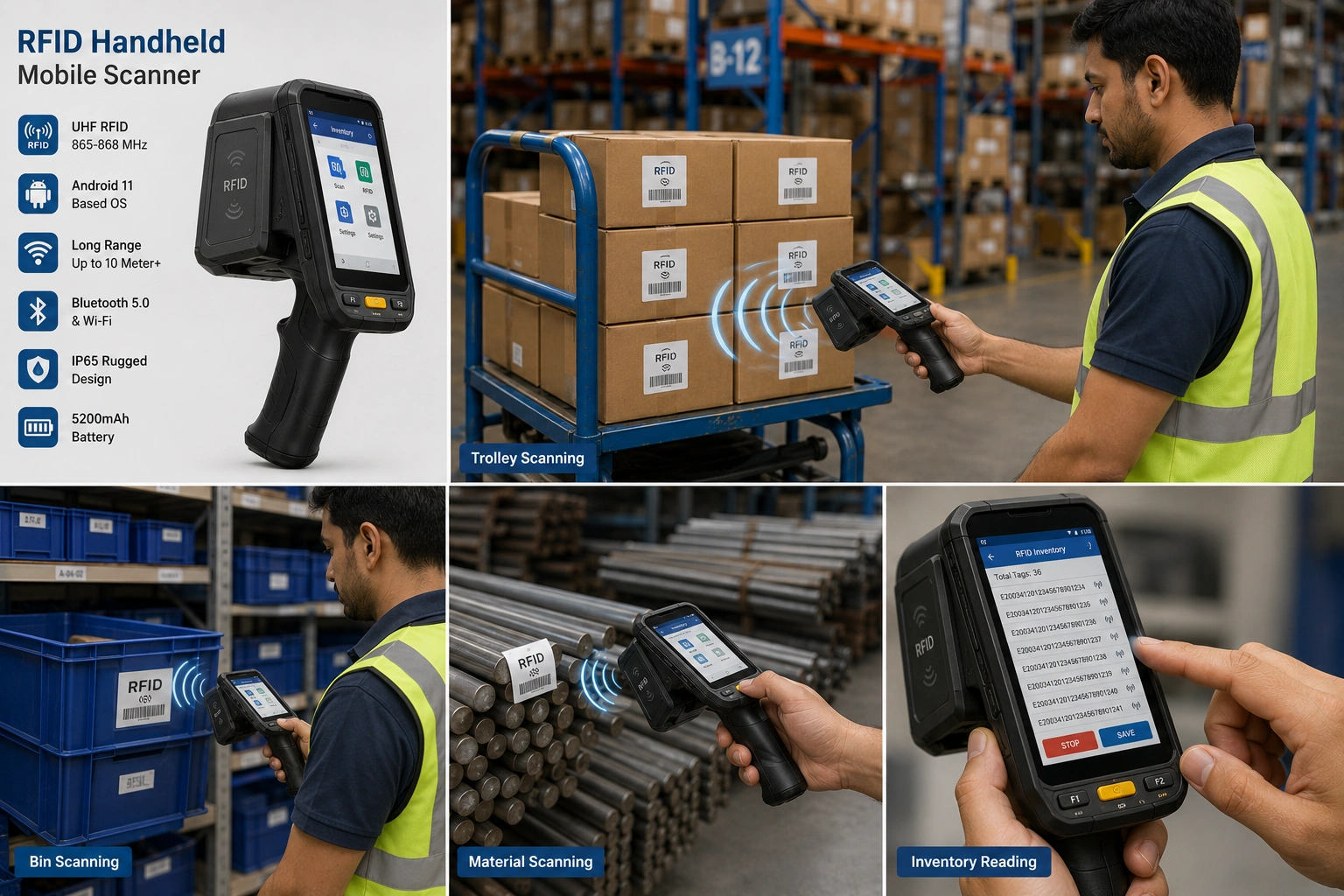 RFID Handheld Reader